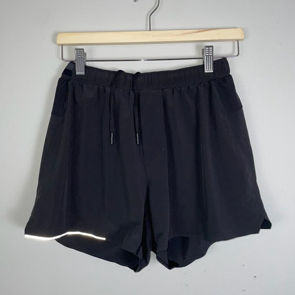 lululemon athletica Black Men Shorts Flat Front